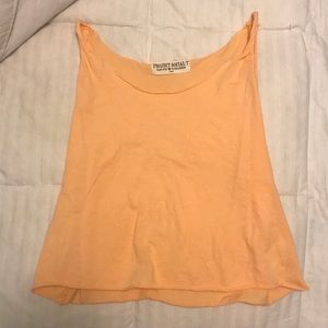 Urban Outfitters Light Orange Tank